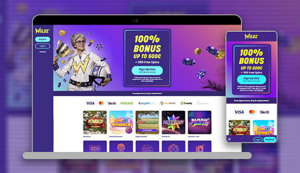 Wildz Casino App-Screenshot